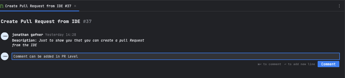comment-on-pr