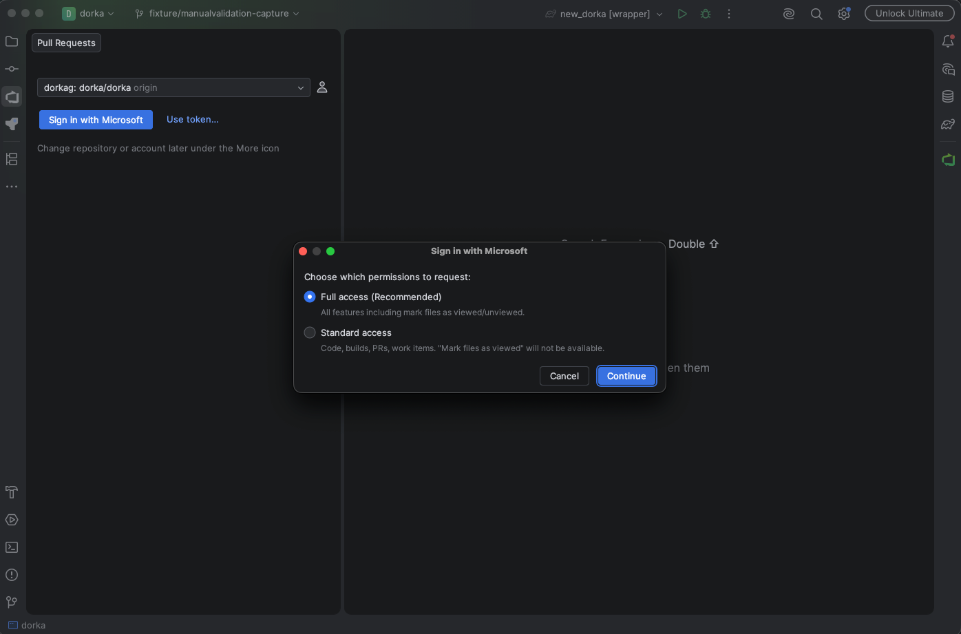 OAuth Scope Dialog OAuth Scope Dialog